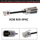 thumbnail image 5 of Cable de extensión telefónica Rj11 Rj9 4p4c que dobla la línea fija, 5 of 5