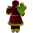 thumbnail image 5 of Northlight 12" Red and Green Santa Claus with Gift Bag Christmas Figure, 5 of 5