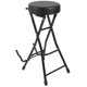 thumbnail image 1 of Asiento De Silla De Guitarra, Soporte Multifuncional Incorporado, Construcción Robusta, Asiento De Taburete De Guitarra, Cómodo Reposapiés Portátil, Cojín Acolchado Para, 1 of 7
