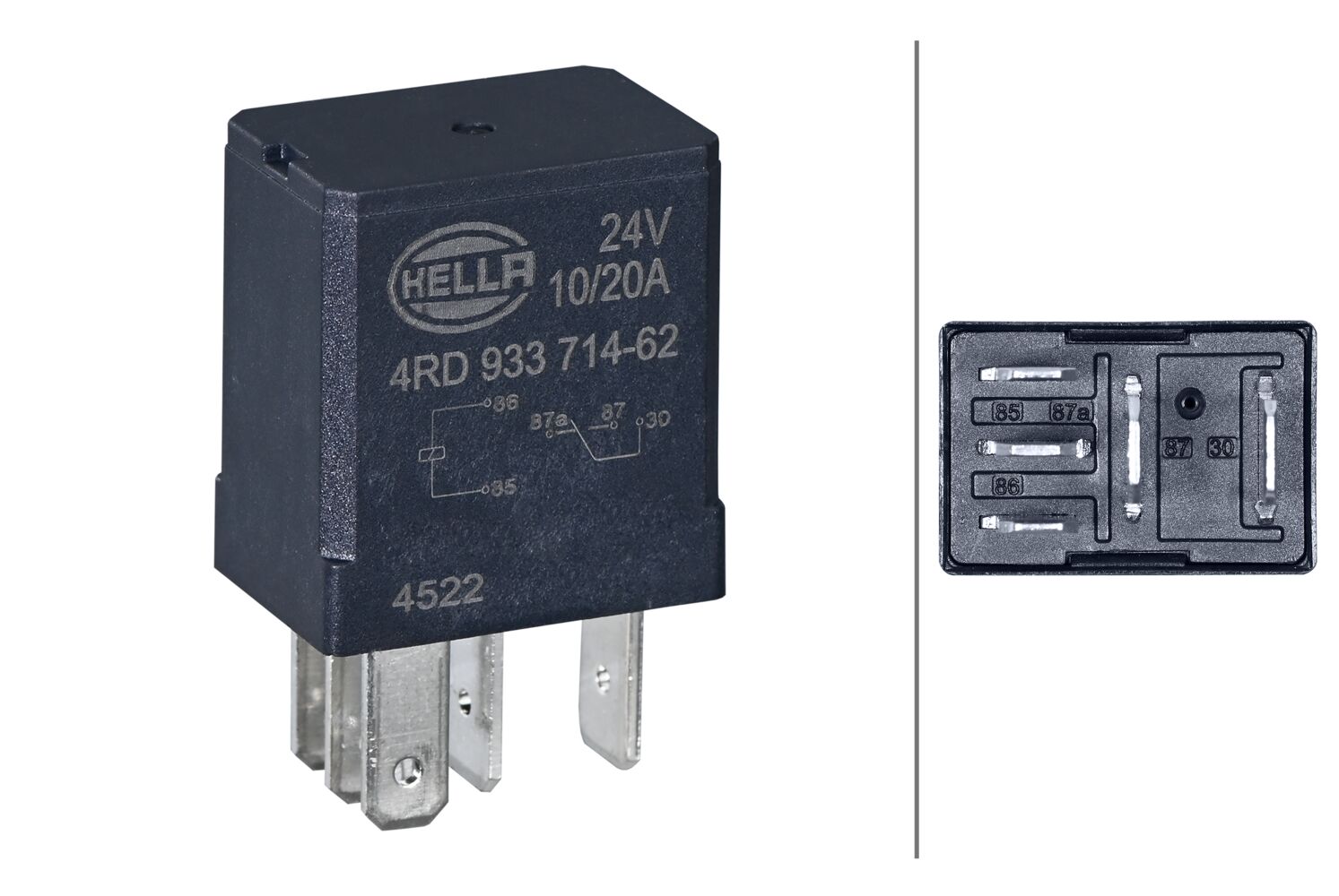 Hella 933714621 Accessory Power Relay