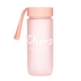 thumbnail image 2 of Wuztai 600ml Frosted Plastic Tumbler with Lid, Leakproof Portable Water Bottle for Sports, BPA-Free Drink Container, 2 of 2