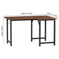 thumbnail image 5 of Hzsb Writing Desk, L Shaped Gaming Desk, L Shaped Desk for Home Office, Home Office Corner Desk, Workstation Executive Desk, 5 of 7