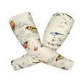 thumbnail image 2 of PAYOHTO Women Men Gardening Sleeves with Thumb Hole, Sun Protection Cooling Arm Sleeves for Farm Work Sports Spring Cute Birds Grey, 2 of 8