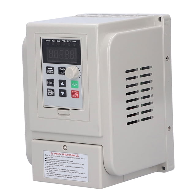 Onduleur de Fréquence 2.2KW, Onduleur de Fréquence Variable à Large Régulation de Vitesse pour Contrôler le Démarrage