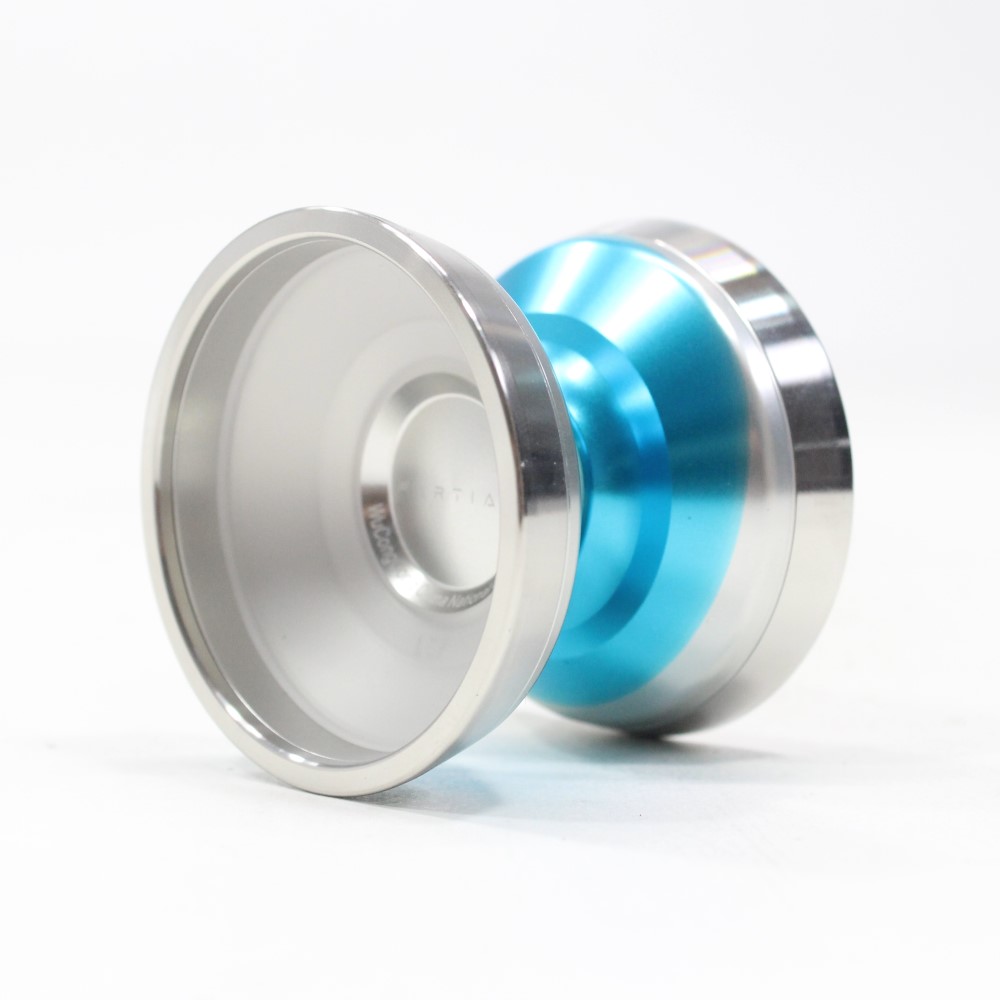 LEP Martian Yo-Yo - Tri-Material YoYo (Blue/Silver)