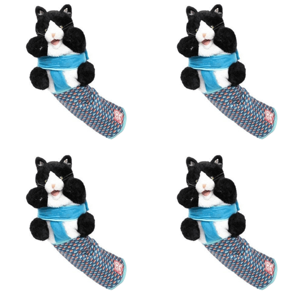 Cats Luchador Títeres Gato Mano Títere Peluche Juguete Animal para Gatos