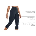 thumbnail image 4 of Pantalones CRZ YOGA Butterluxe Capri de Yoga de Cintura Alta 48 cm Azul Marino S, 4 of 5