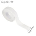 thumbnail image 2 of Impermeable Sello Malla Tira Cinta Auto Adhesivo 0.87" Ancho x 10.5' Largo PVC Sellado Cinta para Cocina Baño Blanco, 2 of 5