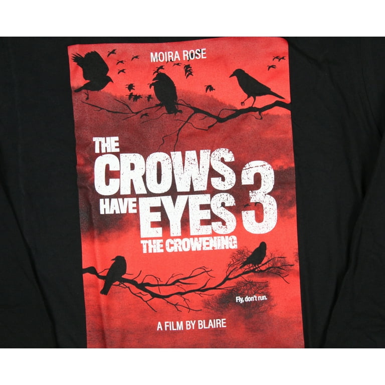 Schitt s Creek Mens The Crows Have Eyes 3 T Shirt Black Red XX