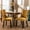 Gold, variant on High Velvet Chair Pair, 2, Gold, Sw2001gl - Mid-century Modern Style For A Fashionable Dining Room Golden With Velvet, Wood Legs Reliable Support