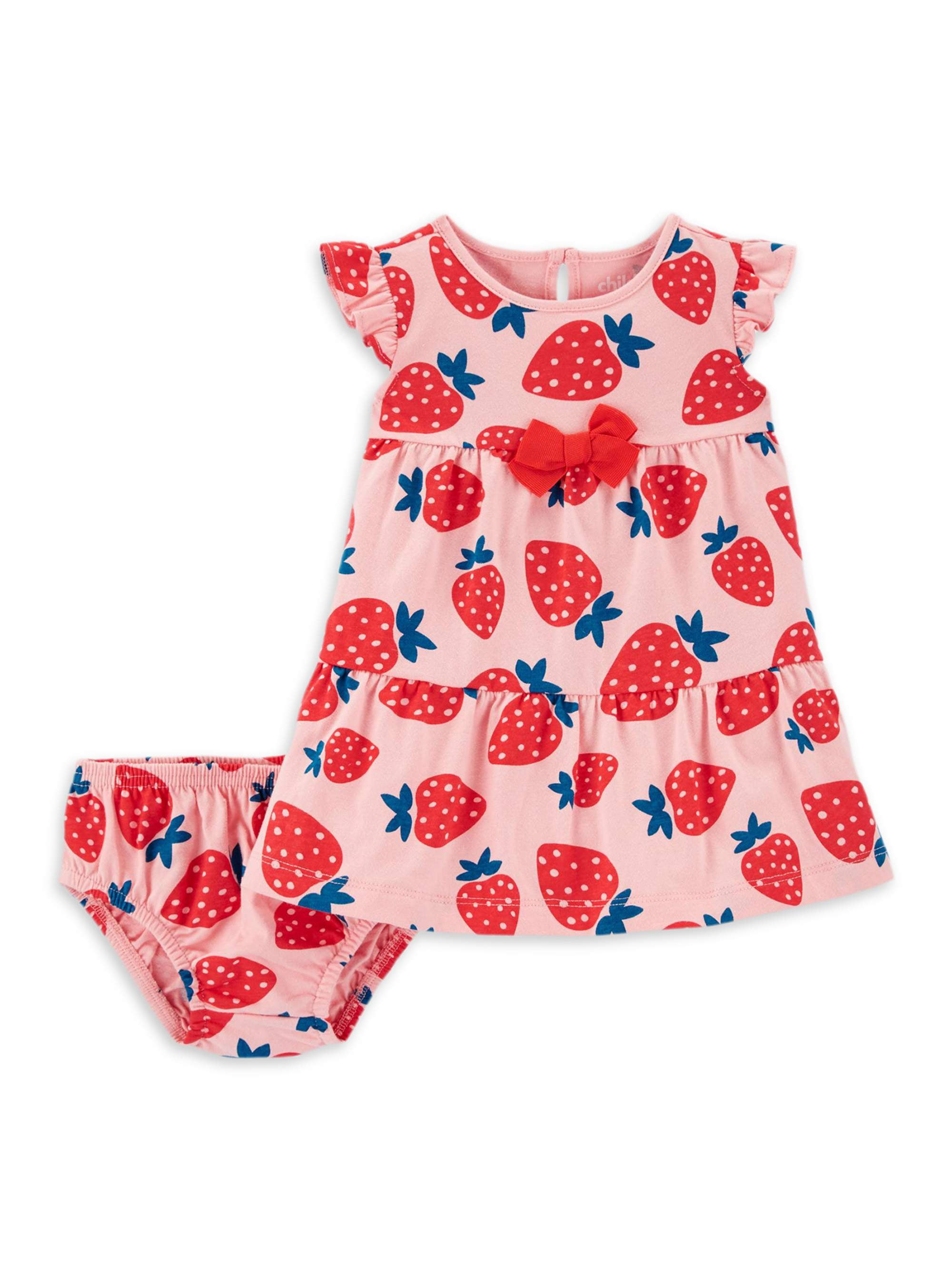 baby girl strawberry outfit
