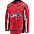 thumbnail image 2 of Men's Fanatics Red Washington Capitals Breakaway Home Jersey, 2 of 3