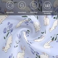 thumbnail image 6 of Easter Bunny Cloth Napkins, Spring Purple Flower Rustic Rabbit Blue Washable and Reusable Dinner Napkins Set of 8, Table Napkin for Kitchen Party Birthday Wedding Hotel Housewarming 20"x20", 6 of 9