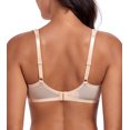 thumbnail image 2 of Curyon Women's Lightly Padded Floral Lace Demi Wide Straps Underwire Balconette Bra,38DDD, 2 of 6