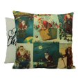 thumbnail image 6 of Merry Christmas | Vintage | Throw Pillow | Christmas Pillow | Home Decor | Christmas Pillowcases | Christmas tree | Christmas Gifts, 6 of 10
