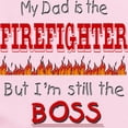 thumbnail image 2 of CafePress - Dad Is FIREFIGHTER Infant Bodysuit - Baby Light Bodysuit, Size Newborn - 24 Months, 2 of 4