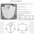 thumbnail image 3 of YooGuoGuo Fake Collar Detachable Blouse Dickey Collar Half Shirts Faux False Collar for Women & Girls Favors, 3 of 8