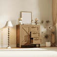 thumbnail image 2 of Buffet Bahut - Buffet Moderne de 35,4 Pouces avec Rangement, Armoire en Bois, Table Console de Buffet pour Salon, 2 of 5