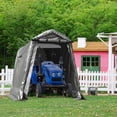 thumbnail image 2 of 6x8 Ft Portable Storage Shed Shelter Garage Carport Canopy Outdoor Motorcycle, 2 of 9