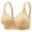 Beige, variant on Everyday Bras For Women No Underwire Wireless Support Bra Breathable Chest Shaping Everyday Bra
