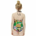 thumbnail image 4 of Animal Crossing Girls One Piece Swimsuits Quick Dry Bathing Suit Swimwear Swimming Suit 9-11Y(140cm), 4 of 8