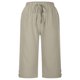 thumbnail image 4 of Pantalones de Pierna Ancha de Cintura Alta para Mujeres Estilo de Harem Suelto, Pantalones Largos Casuales de Lino de Algodón para Citas de Primavera Verano Y Desgaste de Playa, 4 of 8