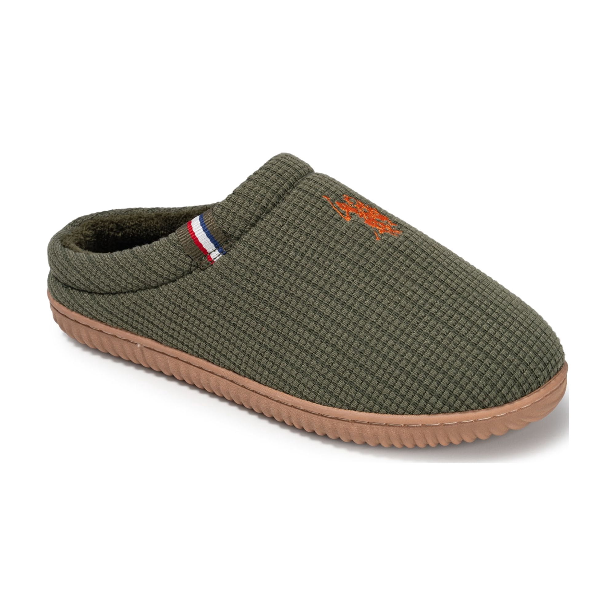 U.S. Polo Assn. Men's Knitted Scuff Slipper