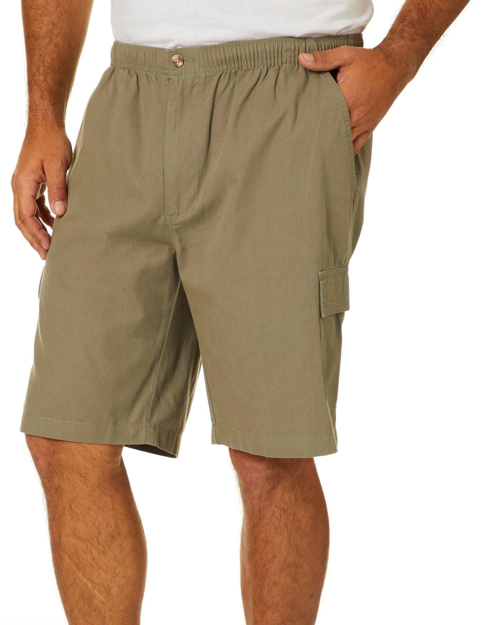 windham pointe mens elastic waist shorts