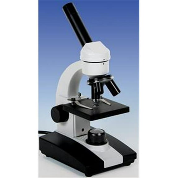 Hobbyscopes P21712 Basic Compound Microscope Modern Styling 40X, 100X, 400X
