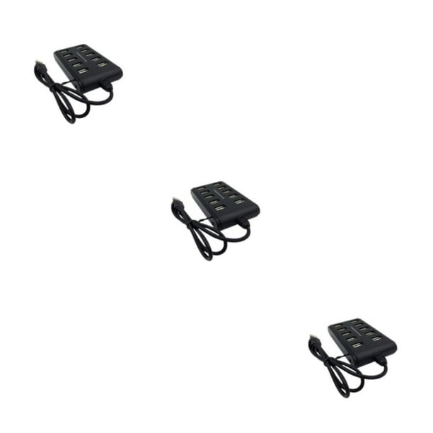 Hub USB 2.0 Portátil Bearachild 10 en 1 Negro