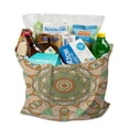 thumbnail image 3 of Geometric Mandala Design Foldable Shopping Bag - Durable Machine Washable Tote with Reinforced Stitching, 3 of 5