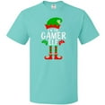 thumbnail image 3 of Inktastic Christmas I'm the Gamer Elf Cute Elf Hat and Elf Shoes T-Shirt, 3 of 5