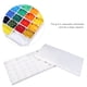 thumbnail image 5 of Caja de pintura de plástico, 36 rejillas, paleta de pigmentos para dibujo de acuarela, suministros de arte con cubierta, 5 of 8
