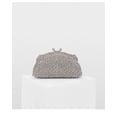 thumbnail image 3 of XIYUAN Bolsos de mano elegantes para mujer, dorados y plateados, para cenas formales, banquetes, fiestas, bodas, bolsos de mano con cristales y diamantes para novias y cócteles, 3 of 5