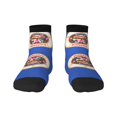 thumbnail image 7 of Women's Men's Minnesota Logo Lightweight Ventilation Quarter Ankle Socks, 7 of 7