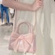 thumbnail image 5 of Sywqhk Bow Fairy Bolso Mujer Tote Sólido Hombro Crossbody Mujer Monederos (Rosa) Sywqhk Para estrenar, 5 of 8