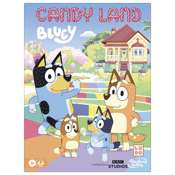 Juego de mesa Hasbro Gaming Candy Land Bluey Edition Kids 3+