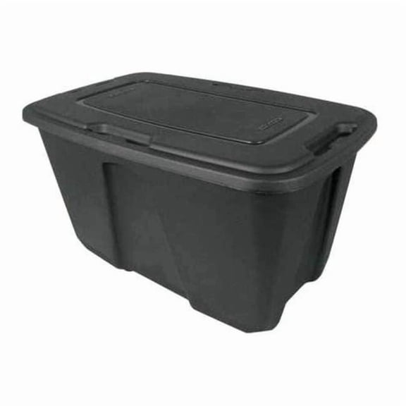 Homz Storage Tote,Gray,Polypropylene 6530GRMC.06