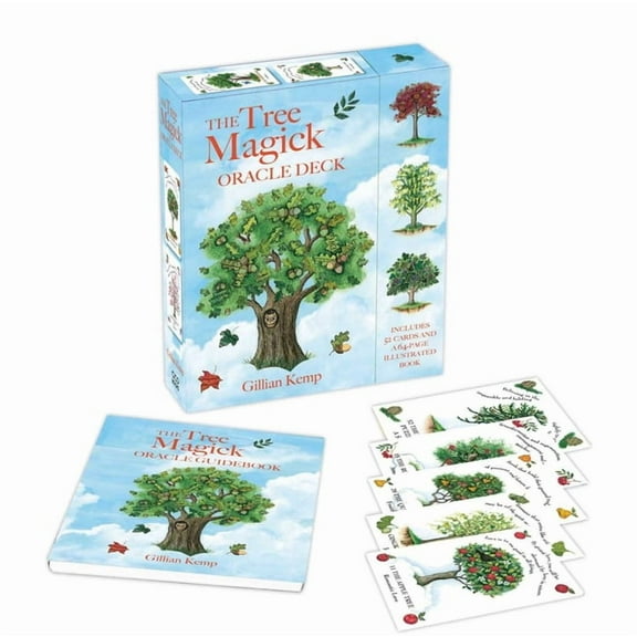 The Tree Magick Oracle Deck: Includes 52 Cards and a 64-Page Illustrated Book, (Paperback)