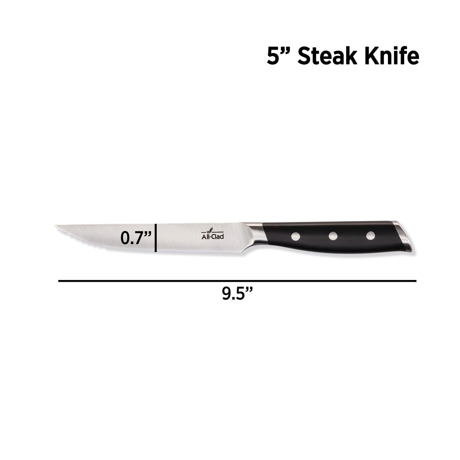 All-Clad Forged Knives 4-piece Steak Knife Set