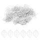 thumbnail image 1 of Uxcell 54mm Colgantes de Hoja, Paquete de 100 Cuentas de Hoja de Árbol de Metal a Granel para Hacer Joyería Estilo 1, Níquel, 1 of 6