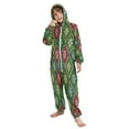 thumbnail image 5 of Vzayyk 4T-14Y Size Aviliable Cozy One-Piece Footless Sleeper Pajama Diamonds, 5 of 8