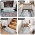 thumbnail image 6 of Beach Coastal Door Mat&nbsp;Indoor Outdoor Entrance, Non Slip Small Rug for Kitchen Bathroom Entryway Rug, Blue Nautical Summer Ocean Seaside Washable Doormat Floor Mat 16x24 Inch, 6 of 8