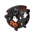 thumbnail image 2 of Estatua de decoración de madera de Halloween con adornos de luz Figura de Halloween Decoración de Halloween para interior Tienda Sala de estar Hotel Forma, 2 of 8