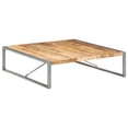 thumbnail image 1 of vidaXL Coffee Table 140x140x40 cm Rough Mango Wood, 1 of 4