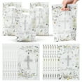 thumbnail image 3 of Belanttega 50pcs Silver Baptism Favor Bags Goodie Filler Bags Candy Snack Wrapping Elegant Timeless Party for Christenings Wedding & Bridal Showers, 3 of 5