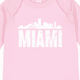 thumbnail image 4 of Inktastic Miami Skyline Grunge Boys or Girls Long Sleeve Baby Bodysuit, 4 of 5