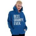 thumbnail image 4 of Best Granny Ever Grandma Grams Mother Hoodie Sweatshirt Women Brisco Brands M, 4 of 6