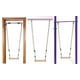 thumbnail image 3 of Asiento de Columpio de Resistente con Reemplazo de Cuerda Ajustable para Niños Libre, 3 of 8