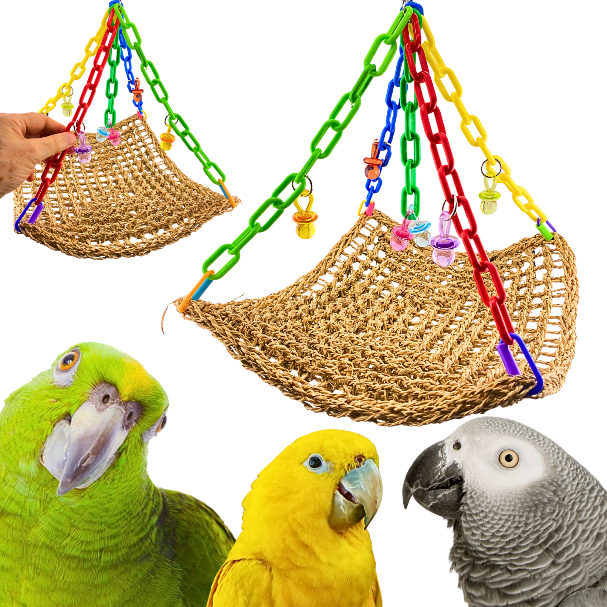 Bonka Bird Toys 1958 Large Platform Swing